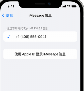 喀喇沁apple维修iPhone上无法正常发送iMessage信息 