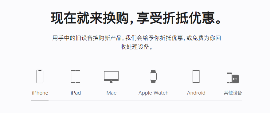 喀喇沁苹果手机维修分享iPhone以旧换新的去处 