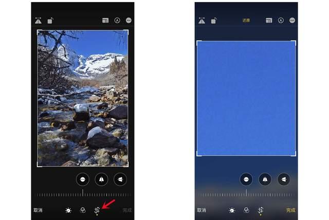 喀喇沁苹果手机维修分享iPhone手机如何使用裁剪功能隐藏照片 